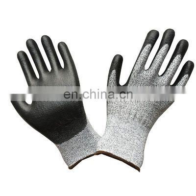 4SAFETY Food Grade Level 5 Proof Safety Hand Protection Yard Work Kitchen Anti Cut Resistant Gloves