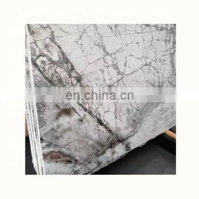 Autumn snow white marble big slabs