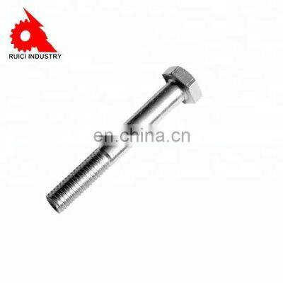 OEM Machining Custom Bolts and Nuts Stainless Steel Full Thread Hex Bolt photo-5