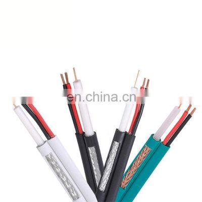 305m RG59 power CCTV Communication RG59+2 Siamese coaxial cable 3 in 1 Camera Manufacture cable coaxial rg59