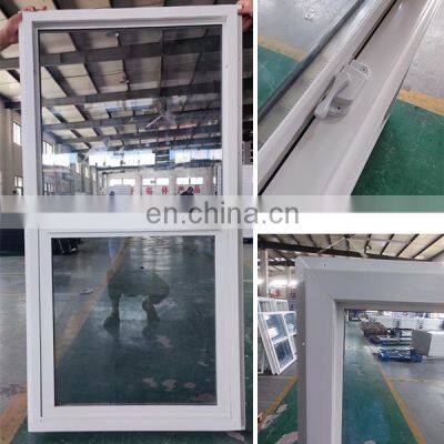 Anhui Weika Latest Single Hung Window Design Tempered Glass Aluminum Impact Window Hurricane Proof photo-2