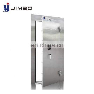 JIMBO factory hot sales customize steel security doors double security bank steel metal vault safe door