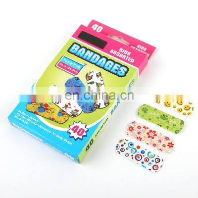 Greetmed China Cute Bandaid Supplier Medical Custom Printed Cartoon Band Aid