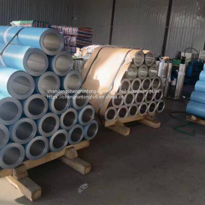 Thermal insulation aluminum roll covered with sarin film kraft paper aluminum roll processing production wholesale sales