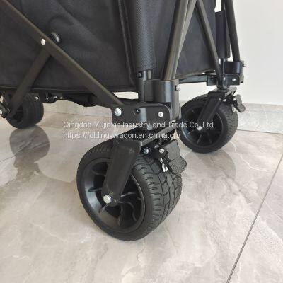 Hot Sale Folding Wagon Utility Beach Cart Outdoor Camping Wagon Collapsible Hand Trolley photo-5