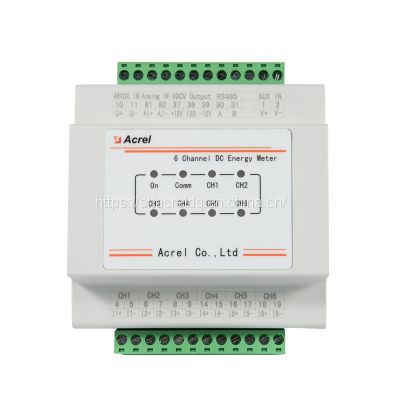 Acrel AMC16-DETT DC Smart KWH Energy Monitoring Meter -48VDC With 1 Channel RS485 Port for Mobile Towers