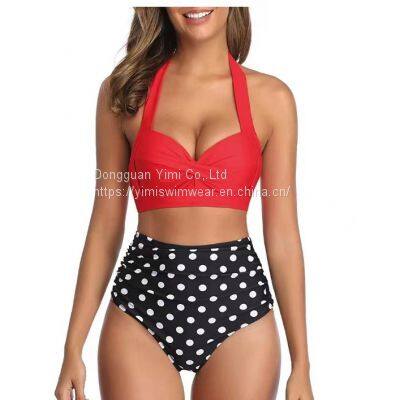Ladies Women Printed Sexy Swimsuit Bikini Swimwear