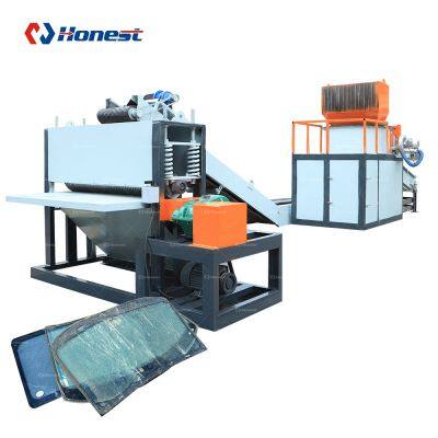 Car Windshield Laminated Glass Recycling Machine Laminated Glass And Windshield Recovery Equipment Laminated Glass Separator