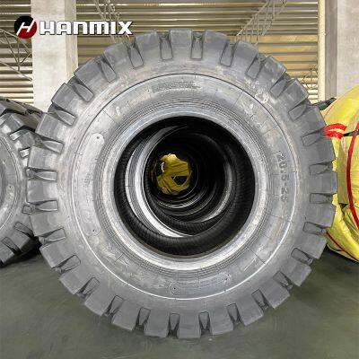 Hanmix Wholesale E3/L3 17.5-25 20.5-25 26.5-25 off Road OTR OTB Bias Rubber Heavy Chinese Tire Agricultural Truck Tractor Loader Tyre Llantas photo-3
