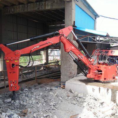 YZH Pedestal Hydraulic Rockbreaker Boom photo-3