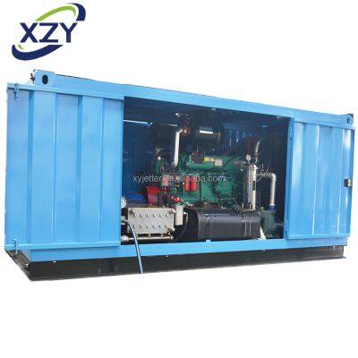 High Pressure Hydro Jetting Water Blaster New Oil Gas Industry 700bar to 1500bar Oil Tank Cleaning Machine