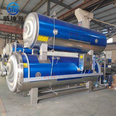 High Temperature Autoclave, High Pressure Sterilizer for Meat Products, Water Bath Spray Sterilization Equipment photo-5