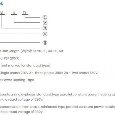 HBL Parallel Single Phase Constant Wattage Heating Cable-Iecex,EAC,ATEX Certified