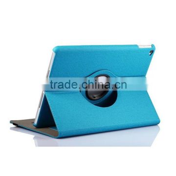 fabric Texture Handheld Leather Smart rotating Case for iPad Air 2