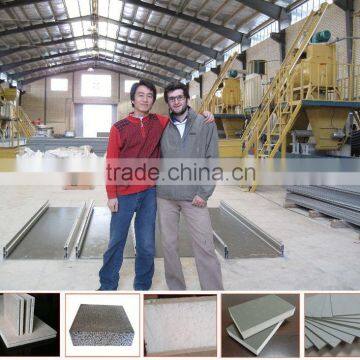 China building glass magnesium board making machinery production line