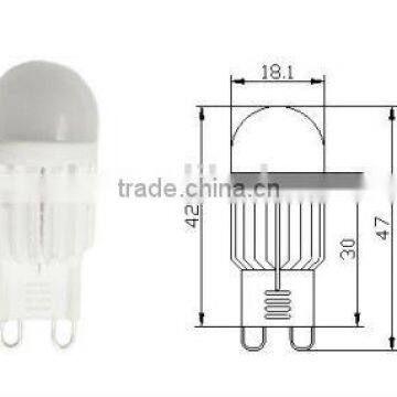 Aluminum Housing 3.5W G9 LED Light