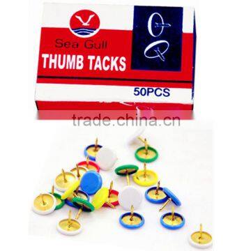 Wholesale Popular High Quality Plastic Clear Square Head Thumb Tack photo-4