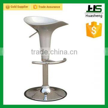 hot selling height--adjustable ABS plastic bar stool H-BA04-W