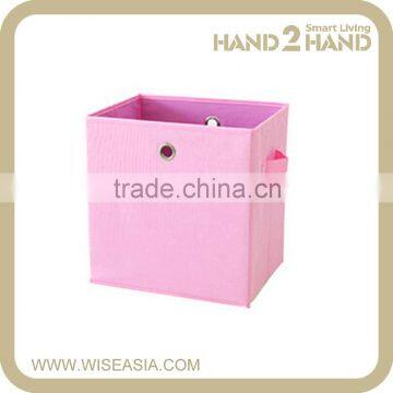 Dual Handle Storage Box- Storage Bins for Cube Storage - Foldable Fabric Storage Bag Containers with Two Handles