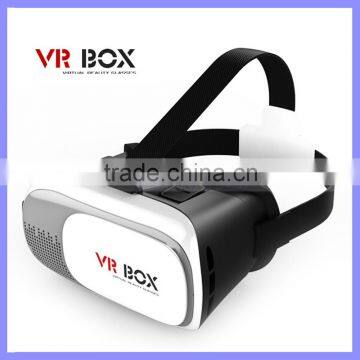 3D VR Headset Box Virtual Reality Box with Adjustable Lens and Strap for iPhone SE 5 5s 6 plus