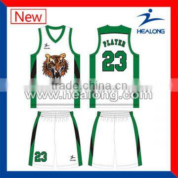 red and hot sale short basketball wear