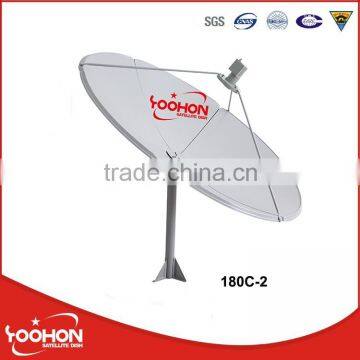 180C- 1 C band big satellite dish antenna