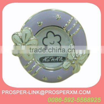 Purple ceramic photoframe