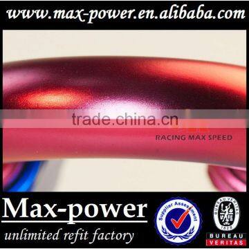 Hot Sale! Oil Cooler Hose Fitting 180 Degree Push On Hose End AN4 AN6 AN8 AN10 AN12 Blue and Red photo-2