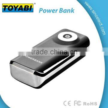High capacity 4000mAh Portable Power Bank with LED torch