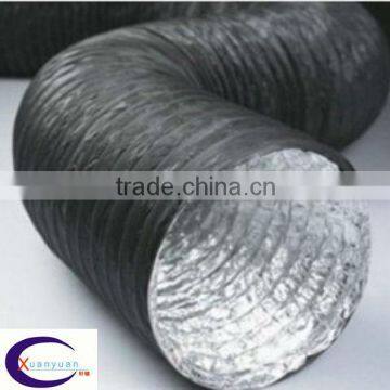 pvc coated steel wire flexible duct hose