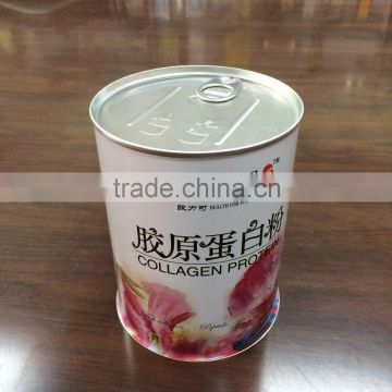 Collagen Protein powder tin box