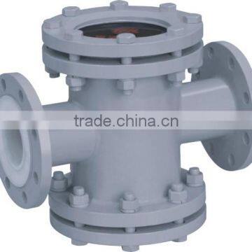 PFA FEP PTFE Lined Sight glass Ball type