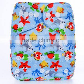 AnAnBaby New Printed Baby Cloth Diapers Reusable Bulk Cloth Diapers photo-2