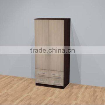 Wardrobe With Two Doors and Two Drawer 180cm