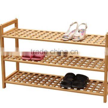 wooden shoe rack