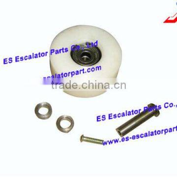 HITACHI escalator Parts , Escalator handrail roller for Hitachi