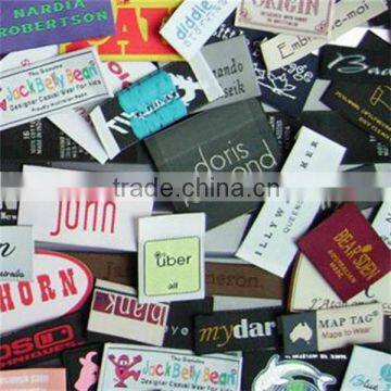 dongguan high quality clothing labels