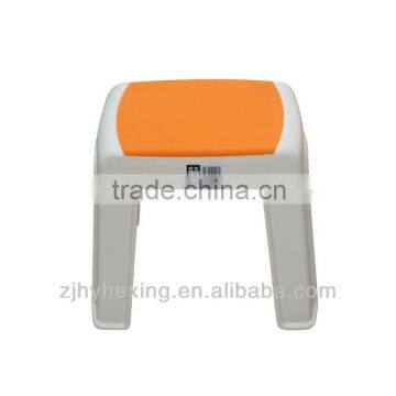 PP big stool plastic square portable orange stool