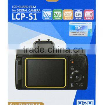 LCD Screen Protector JJC LCP-S1 For Camera Guard Film Protector For FUJIFILM FINEPIX S1