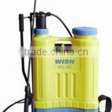 WISH High quality 20L knapsack plastic sprayer from China WS-20