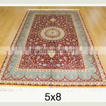 pershian design handmade silk rug hand knotted persian silk carpets for home hotel villa silk rug