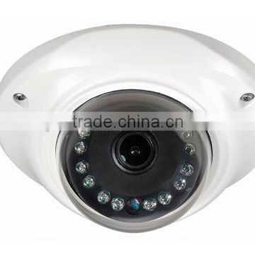 Sony Effio 700TVL CCTV Anti-vandal Dome Ir Camera with wide angle for bus/Vehicle Vandalproof rate IK10