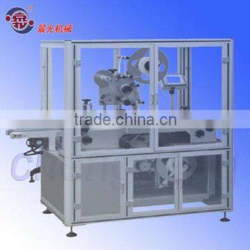 Double sides carton labeling machine (corner labeling machine)