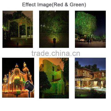 Indoor And Ourdoor Laser Lights For Trees With Twinkling Red Green Color