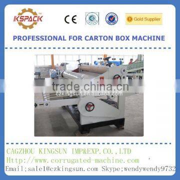Reel paper sheet cutter/single facer production line making machine