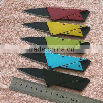 Hot multifunction pocket credit card knife whosale hot