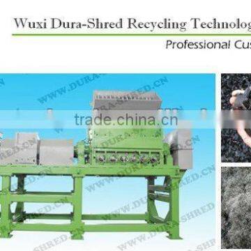 low price waste truck/van/bus tire steel wire remover machine