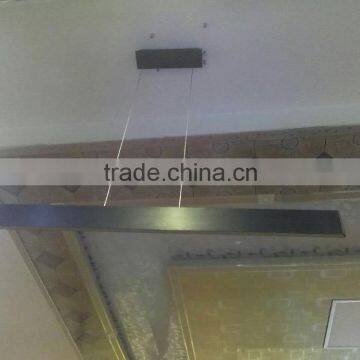 30w Black 3000k Warm White 1000mm Slim Pendant Linear photo-2
