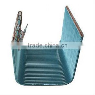 u type copper tube aluminium shell and tube heat exchanger