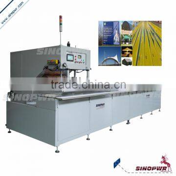 Tarpaulin soldering auto step high frequency pvc welding machine